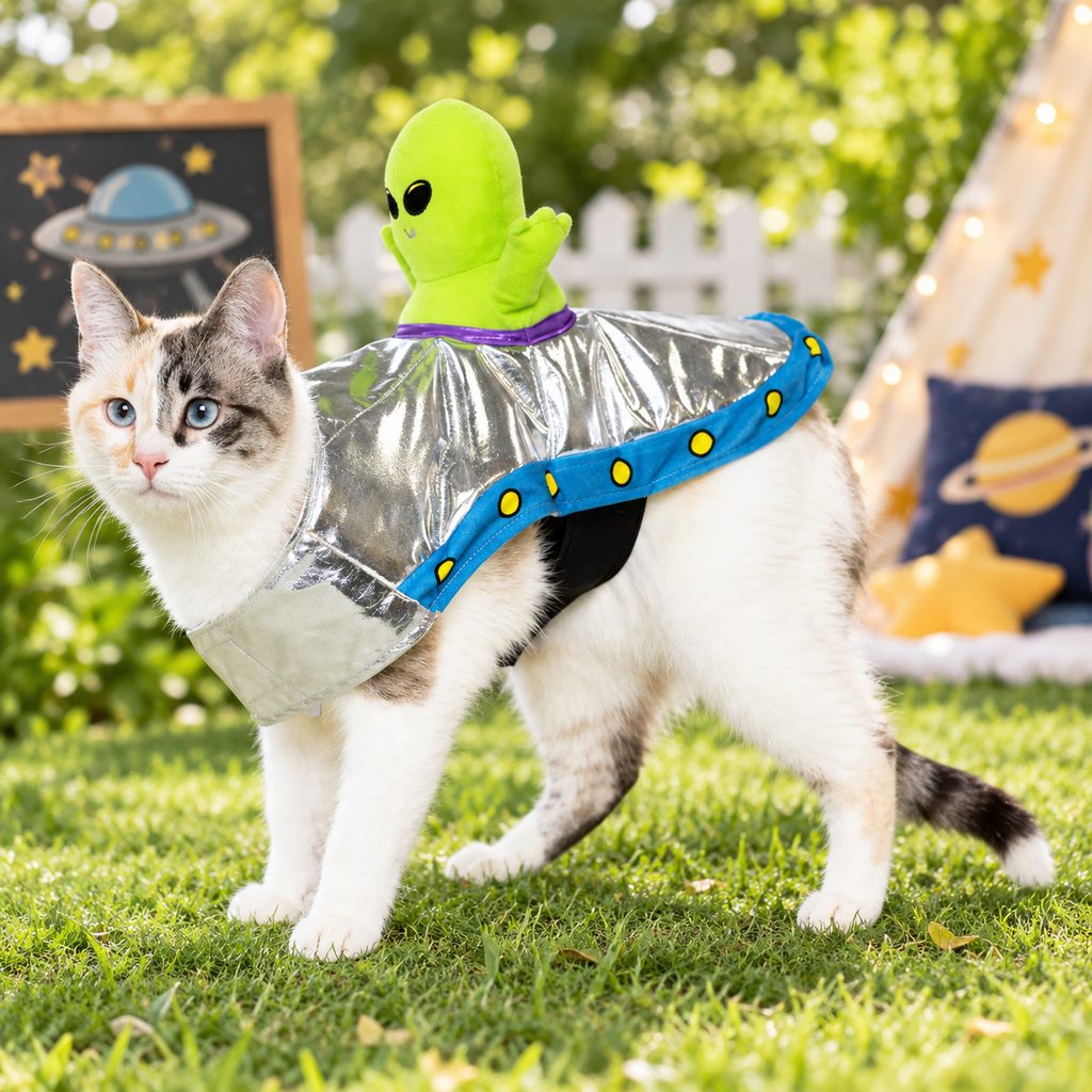 Alien Rider Pet Costume