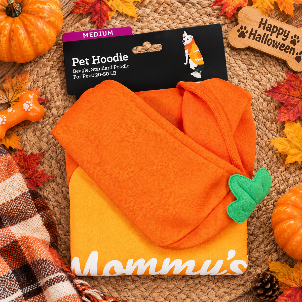 Little Pumpkin Pet Hoodie