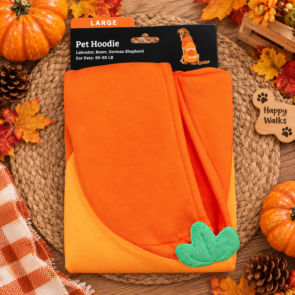 Little Pumpkin Pet Hoodie