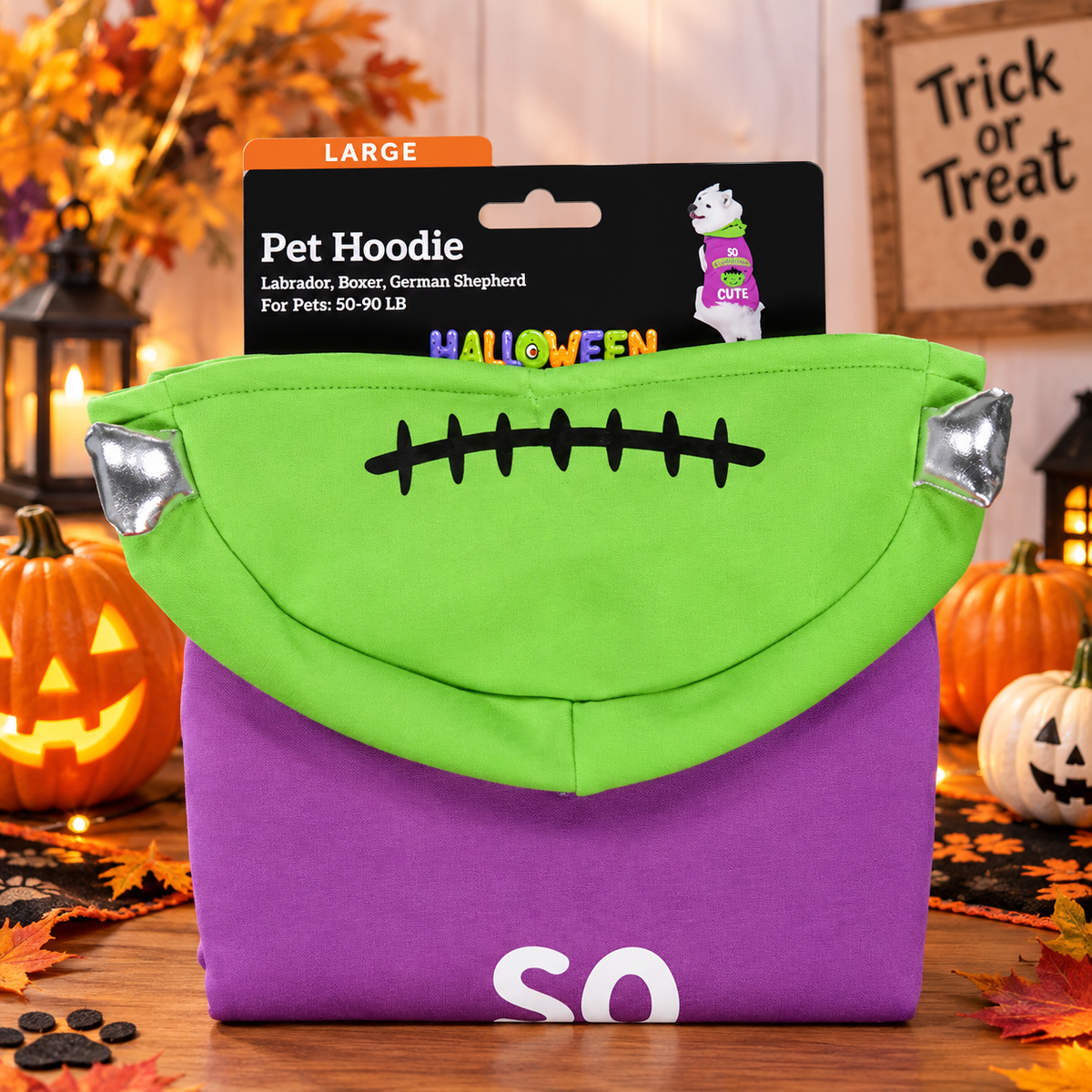 Franken Pet Hoodie