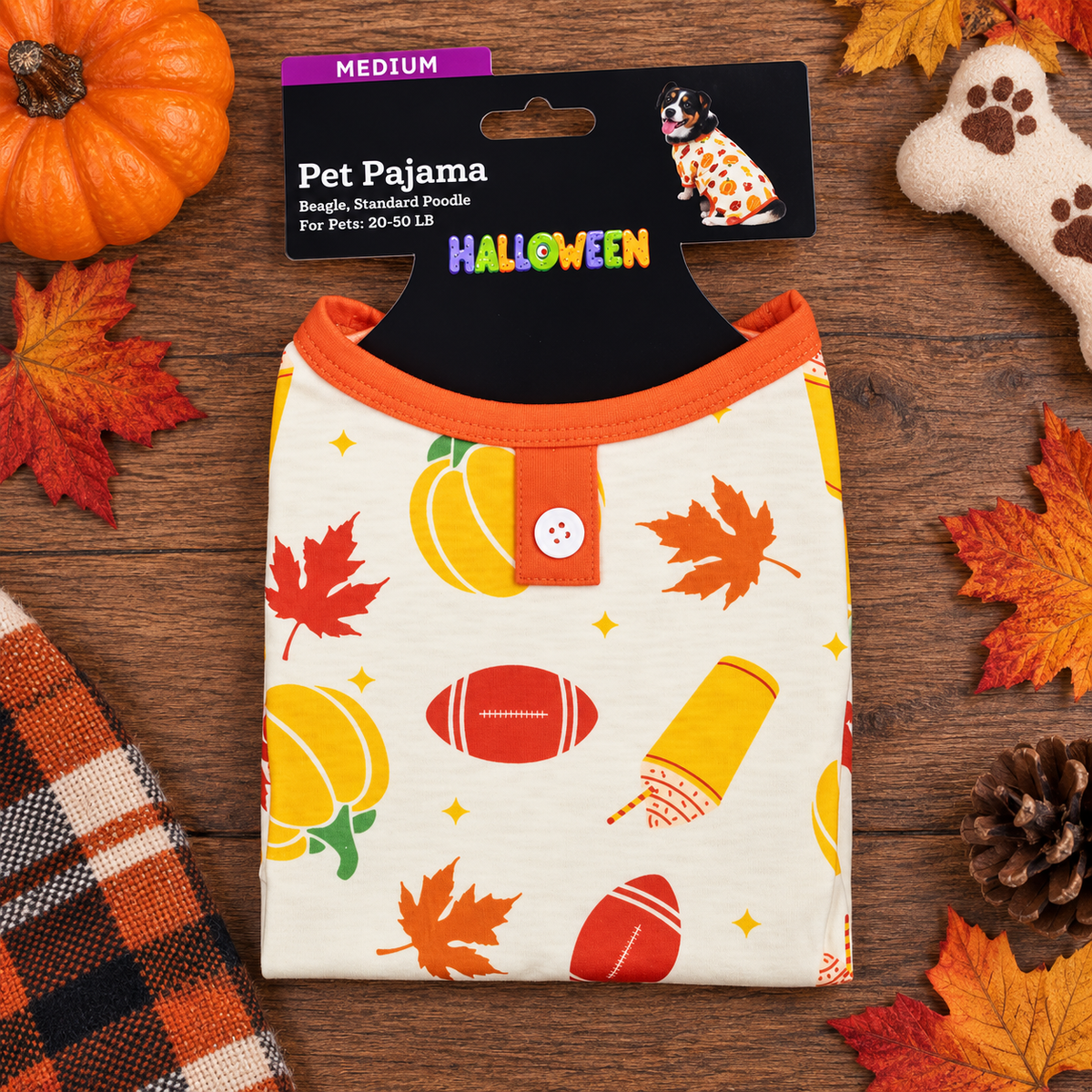 Pumpkin Pet Hoodie