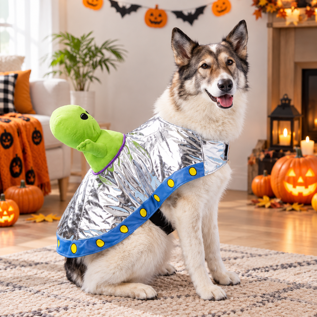 Alien Rider Pet Costume