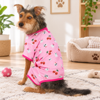 Spooky Pink Dog Pajamas