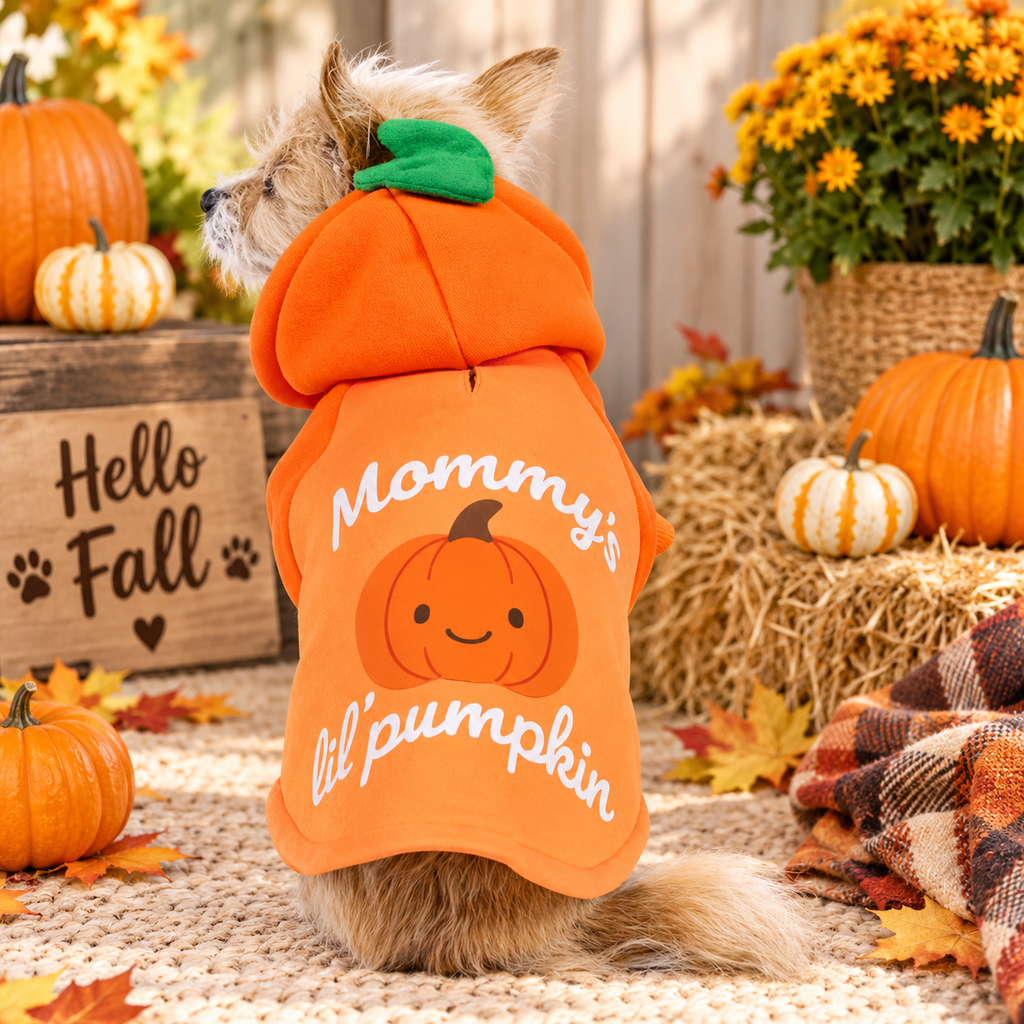 Little Pumpkin Pet Hoodie