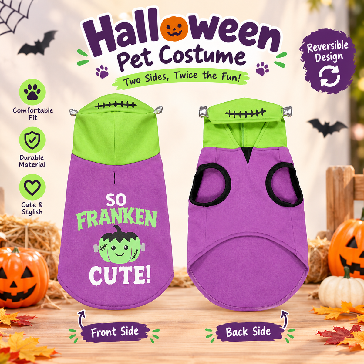 Franken Pet Hoodie