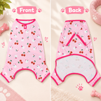 Spooky Pink Dog Pajamas