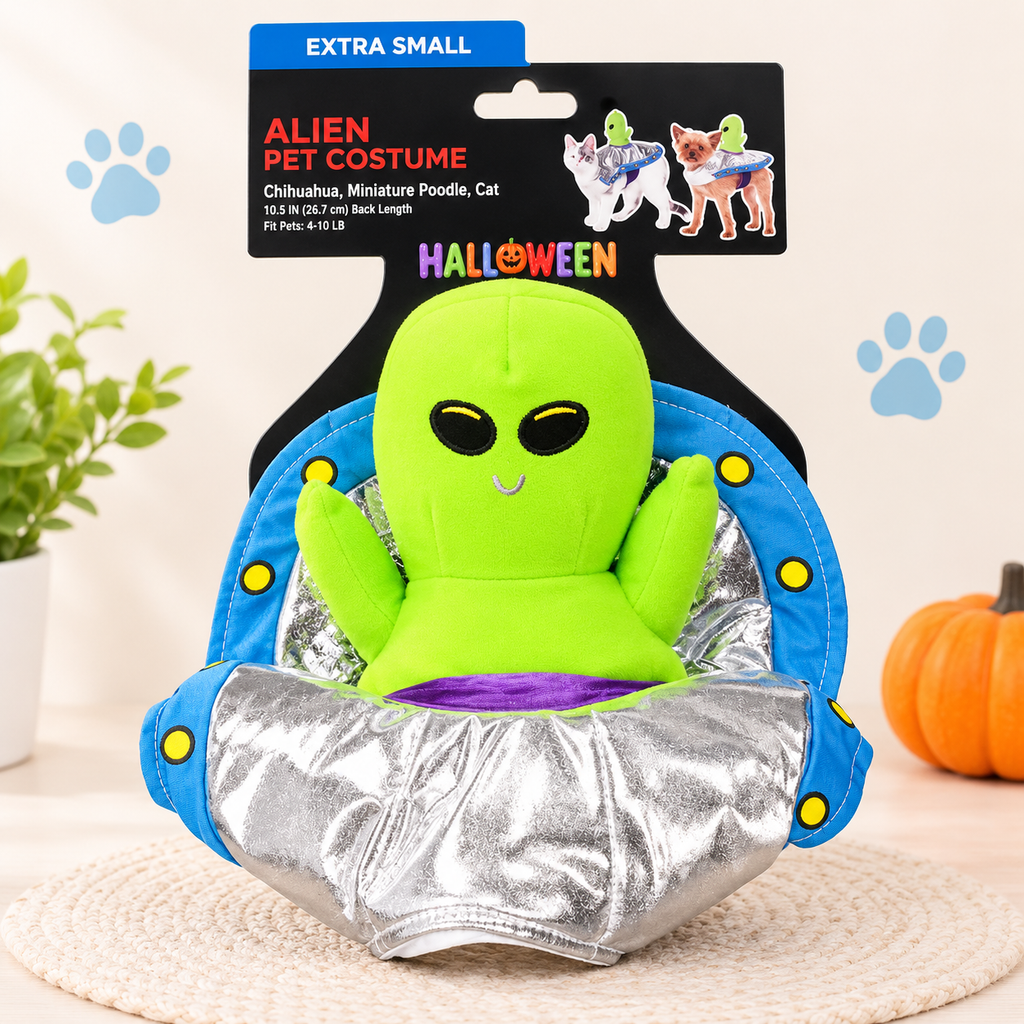 Alien Rider Pet Costume