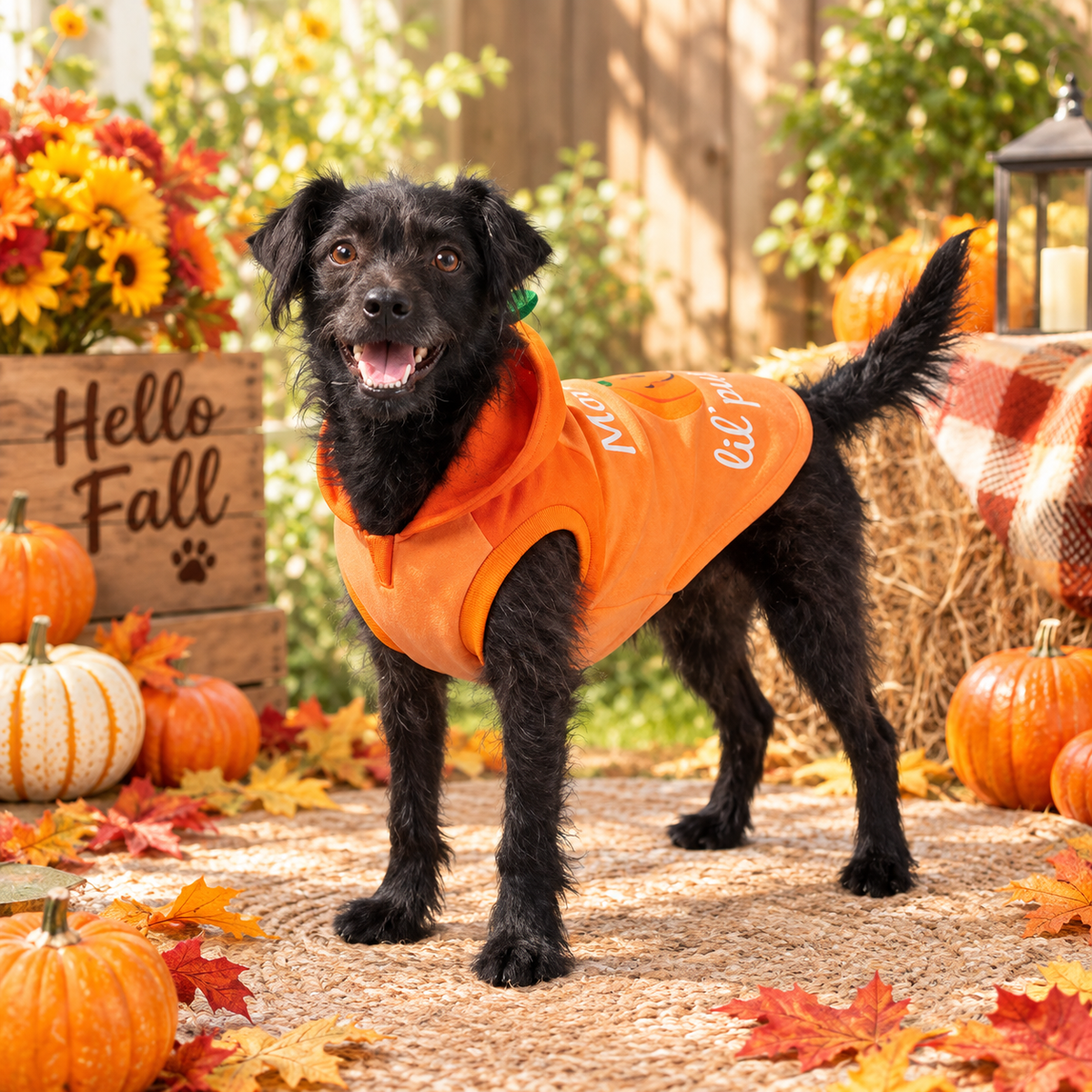 Little Pumpkin Pet Hoodie