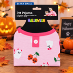 Spooky Pink Dog Pajamas