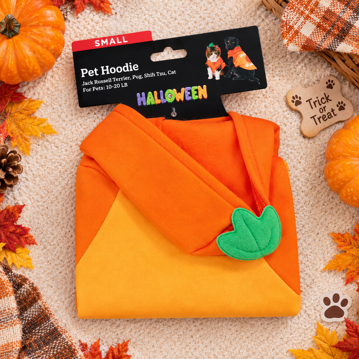 Little Pumpkin Pet Hoodie